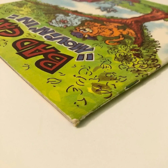 Vtg 1983 Bad Cat Movin In Book David Vincent Jack White - Picture 5 of 15